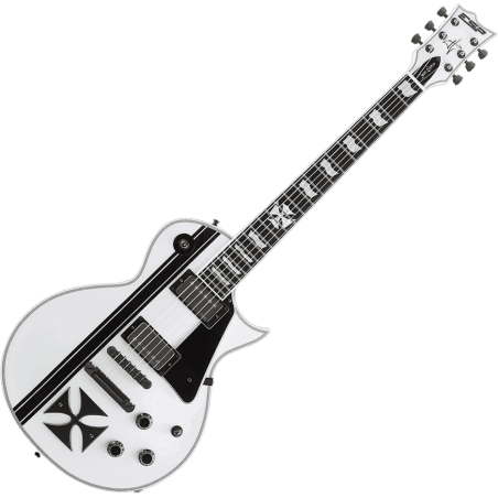 LTD - IRON CROSS-SW - Blanc brillant James Hetfield Signature