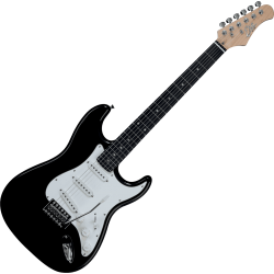 Guitare Electrique EKO S300BLK