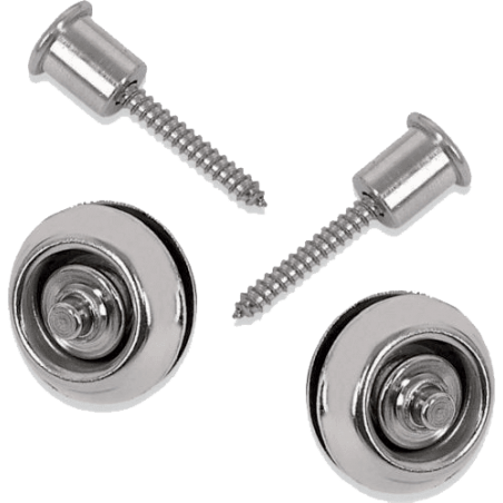 DUNLOP - SLS1401 StrapLok® - Allongé - Nickel