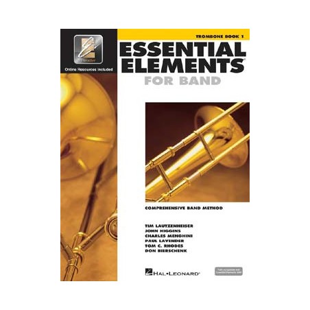ESSENTIAL ELEMENTS FOR BAND TROMBONE 1 CLE DE FA