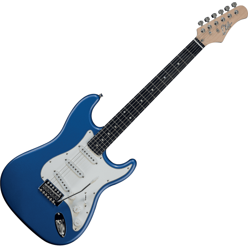 EKO S300BLU Starter - Guitare électrique Type Strat Metallic Blue