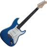EKO S300BLU Starter - Guitare électrique Type Strat Metallic Blue