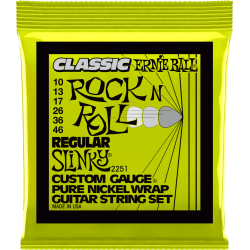 CORDE ERNIE BALL CLASSIC PURE NICKEL REGULAR SLINKY