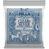 ERNIE BALL - CEB 2403 Jeux - Nylon clair-métal argenté