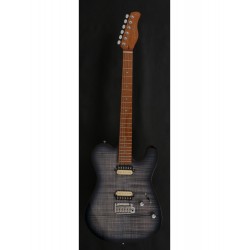 Larry Carlton T7 FM TBK Transparent Black Guitare électrique