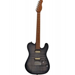 Larry Carlton T7 FM TBK Transparent Black Guitare électrique