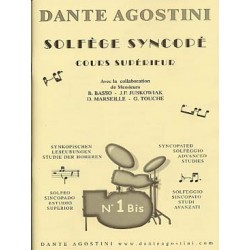 PARTITIONS AGOSTINI SOLFEGE SYNCOPE VOL 1Bis