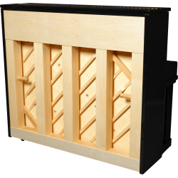 Piano droit PLEYELP131-BLK