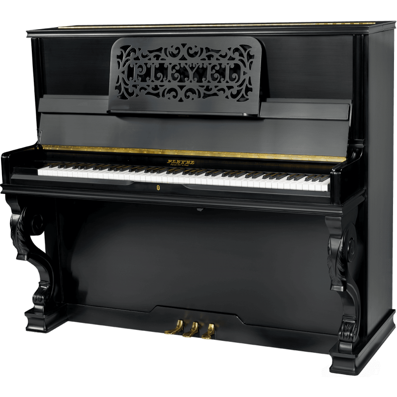 Piano droit PLEYELP131-BLKS