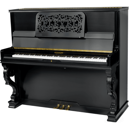 Piano droit PLEYELP131-BLKS