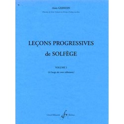 GRIMOIN LECONS PROGRESSIVES VOL. 1
