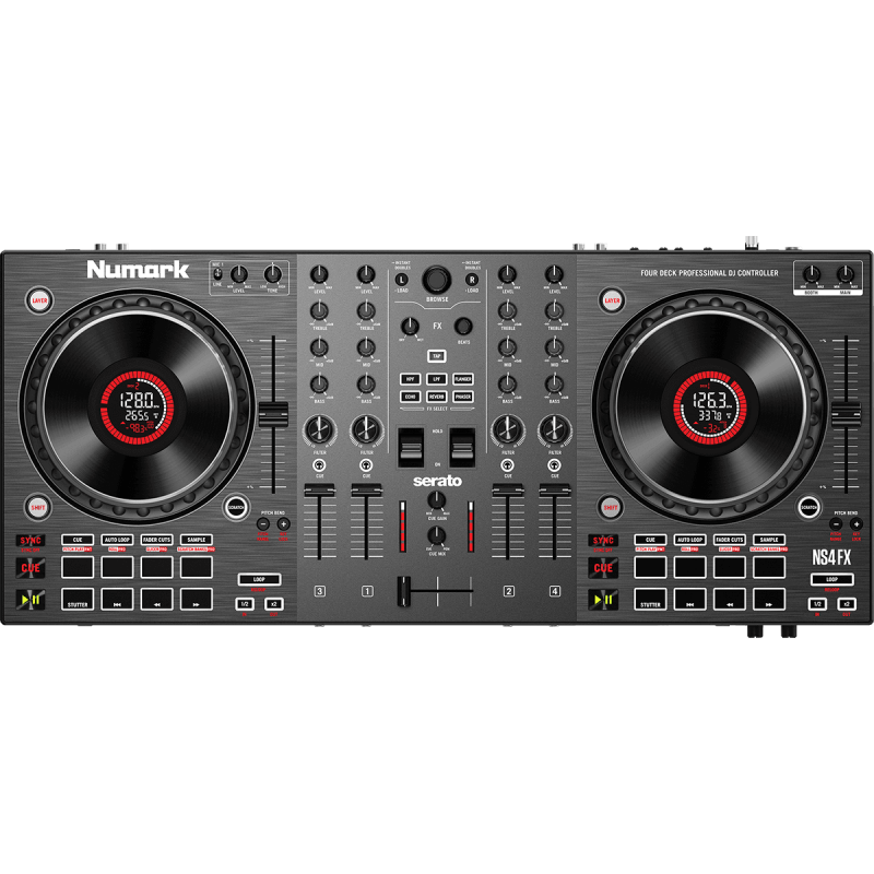 CONTROLEUR DJ 4 VOIES NS4FX - NUMARK