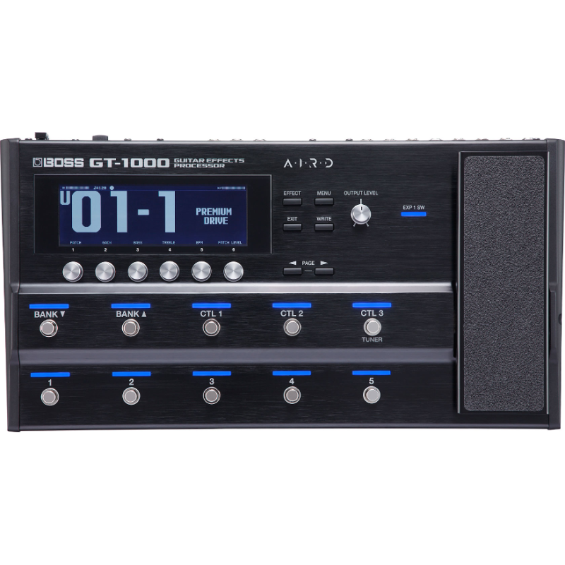 BOSS GT-1000 - Processeur multi effets guitare basse