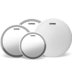 EVANS Packs de peaux de toms EVANS EC2 Peau, Standard (12", 13" et 16")