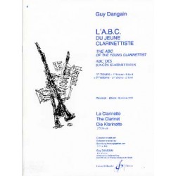 PARTITIONS GUY DANGAIN ABC DU JEUNE CLARINETTISTE VOL 2