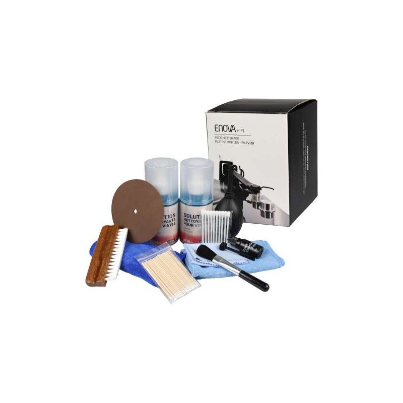 PACK NETTOYAGE PLATINE VINYLE - PNPV 20