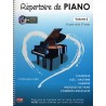 REPERTOIRE DE PIANO : classique, jazz, ragtime, variété, musique de film - Vol. 2 avec support audio, à partir de la 2e année
