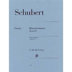 Schubert Sonates (éd. intégrale Henle) - Vol. 2