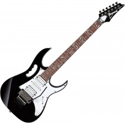 Guitare IBANEZ Steve Vai JEMJR BK - black
