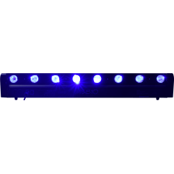 ALGAM LIGHTING MB810 Barre motorisée LED 8 x 10W RGBW