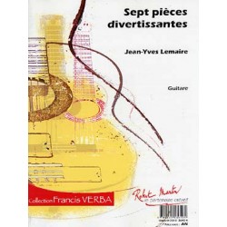 PARTITIONS JEAN-YVES LEMAIRE SEPT PIECES DIVERTISSANTES