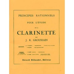 Principes rationnels pour l'étude de la clarinette -...