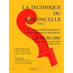 La Technique du violoncelle, études progressives - Vol. 1