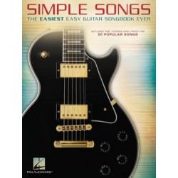 Partition - Simple Songs The Easiest Easy Guitar Songbook...