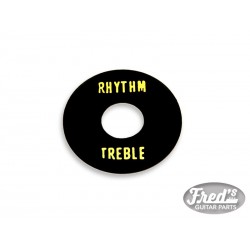 TOGGLE RING TREBLE/RYTHM BLACK EL14B