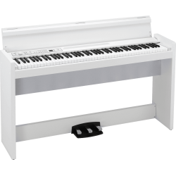 KORG LP380U-WH Piano numérique 88 notes, blanc avec stand