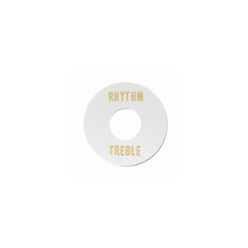 TOGGLE RING TREBLE/RYTHM WHITE