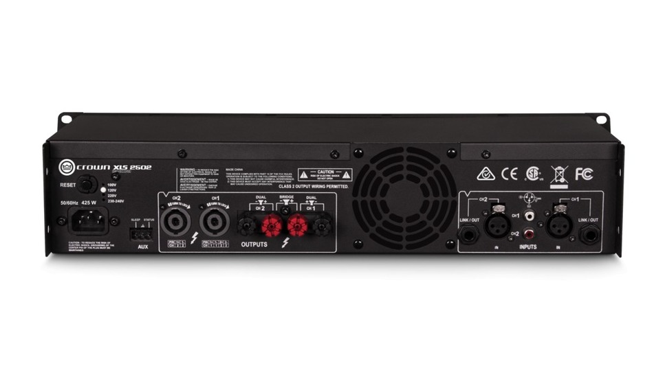 AMPLI CROWN XLS2502 avec DSP - 2 x 775W/4 Ohms