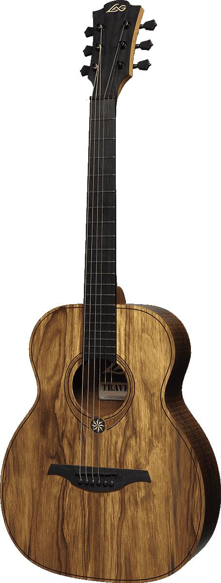 Guitare Lâg TRAVEL-PBS Travel Pine BrankoWood sauvage