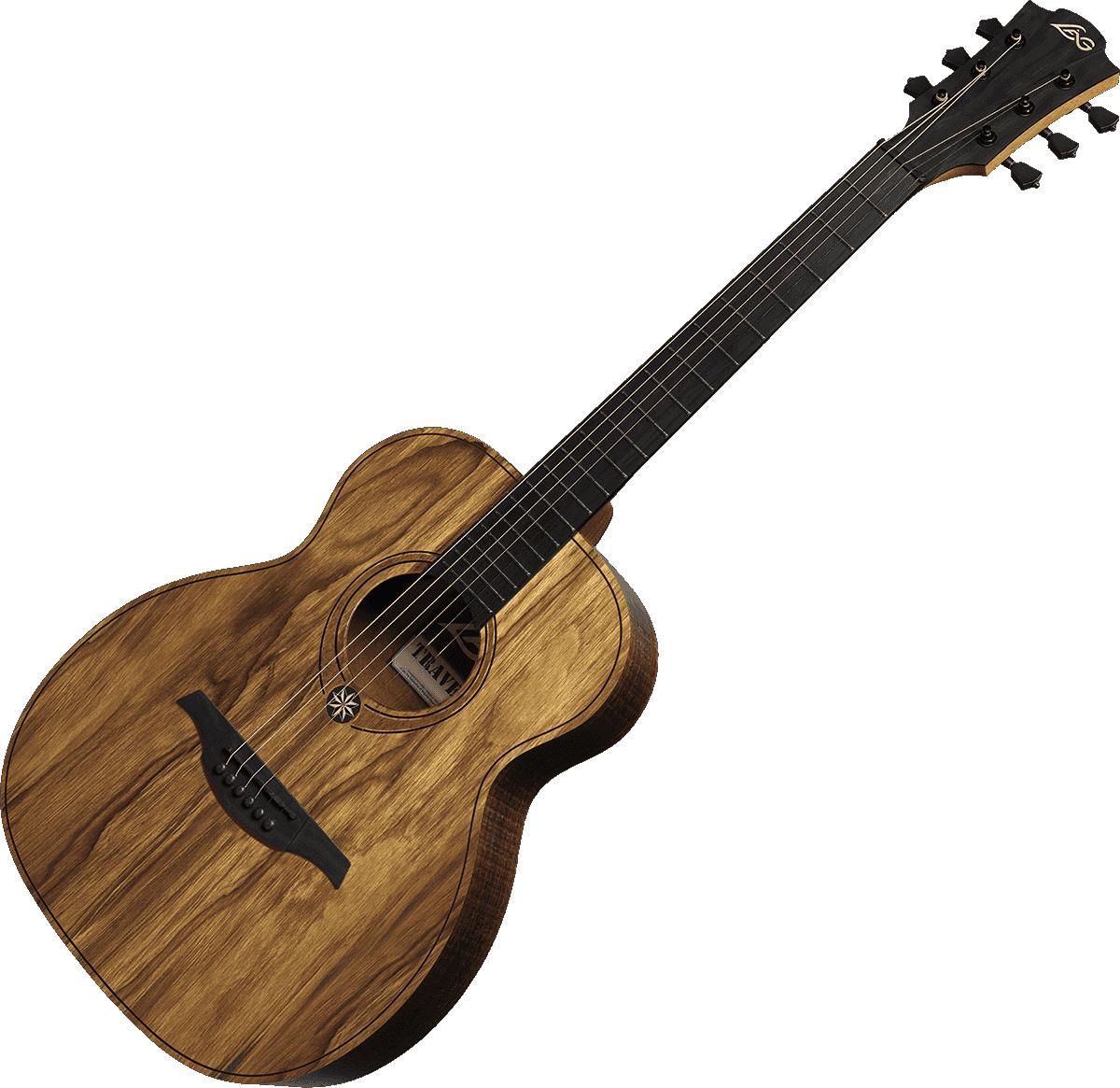 Guitare Lâg TRAVEL-PBS Travel Pine BrankoWood sauvage