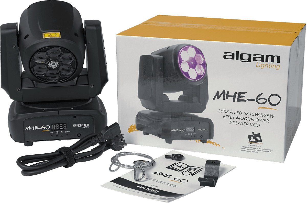 LYRE MHE60 WASH LED RGBW + LASER - ALGAM