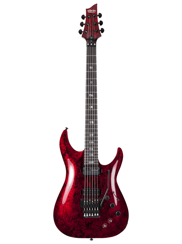 Schecter Apocalypse C-1 Floyd Rose, micro Sustainiac - Red Reign