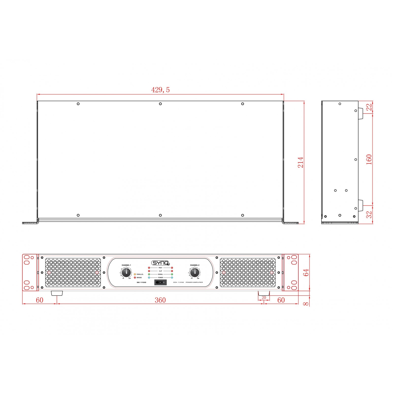 AMPLI SYNQ SE-1100