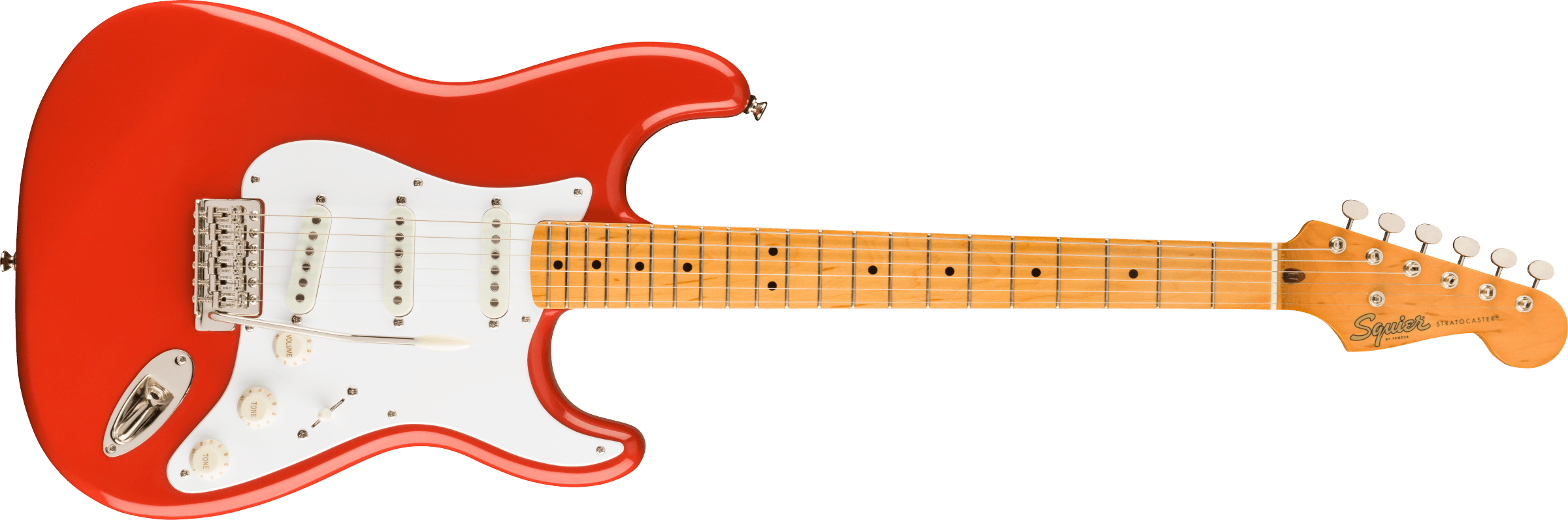 Squier Classic Vibe \'50s Stratocaster®, Maple Fingerboard, Fiesta Red
