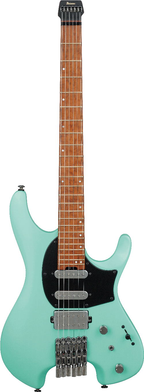 GUITARE ELECTRIQUE IBANEZ HEADLESS Q54SFM SEAFOAM MATTE AVEC HOUSSE