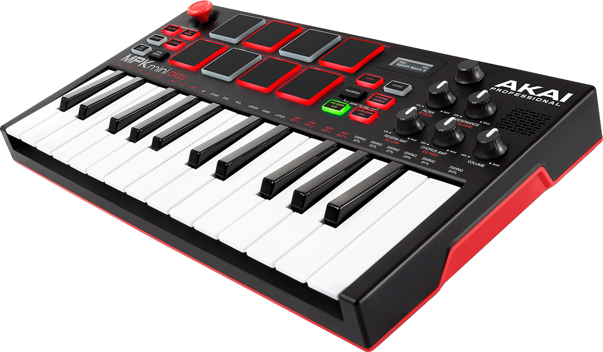 AKAI PRO Clavier maitre MPK mini play USB 25 NOTES