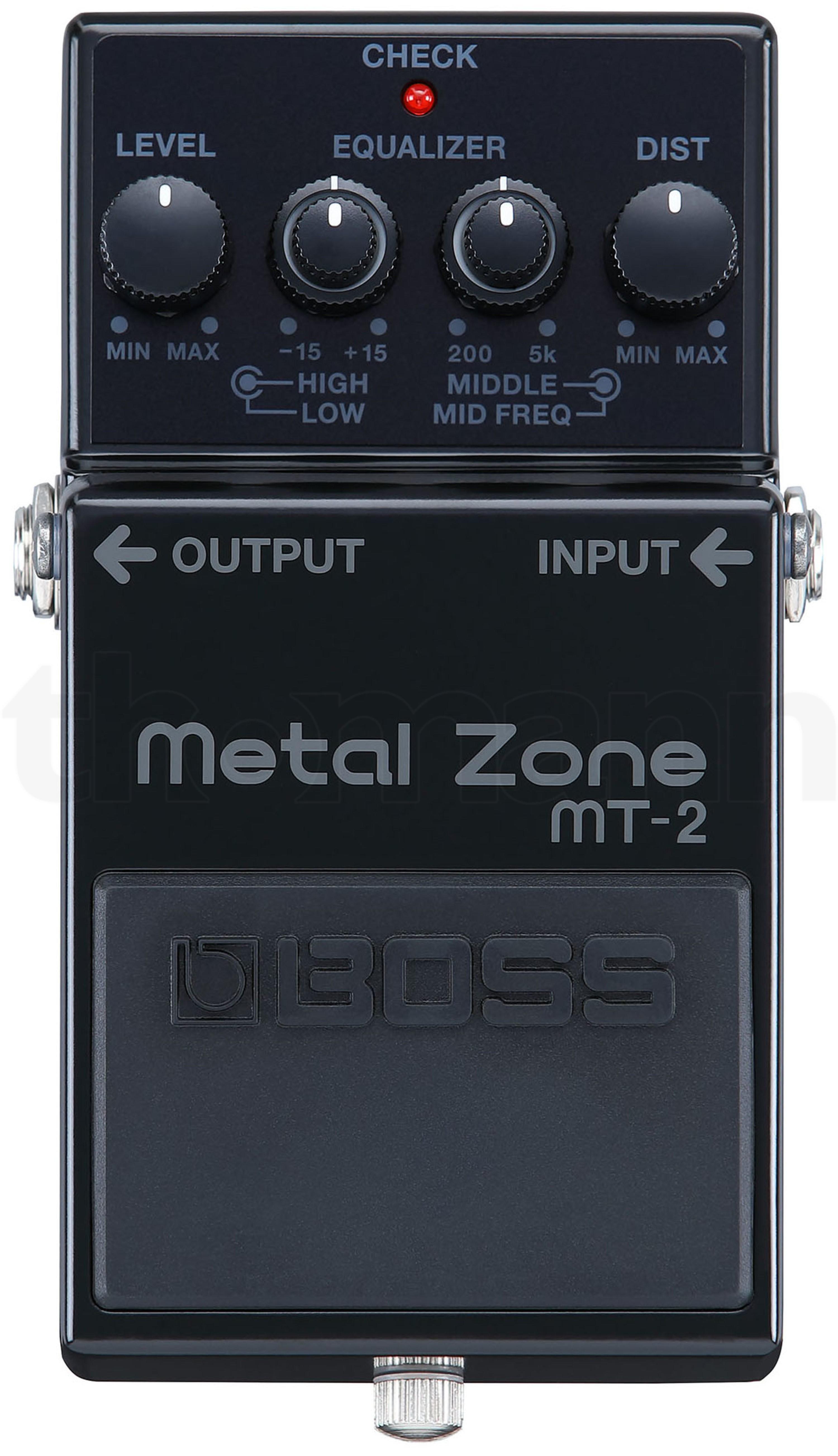 PEDALE D'EFFET BOSS MT-2-3A