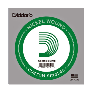 D\'Addario Corde seule avec filet en nickel pour guitare électrique D\'Addario NW060, .060