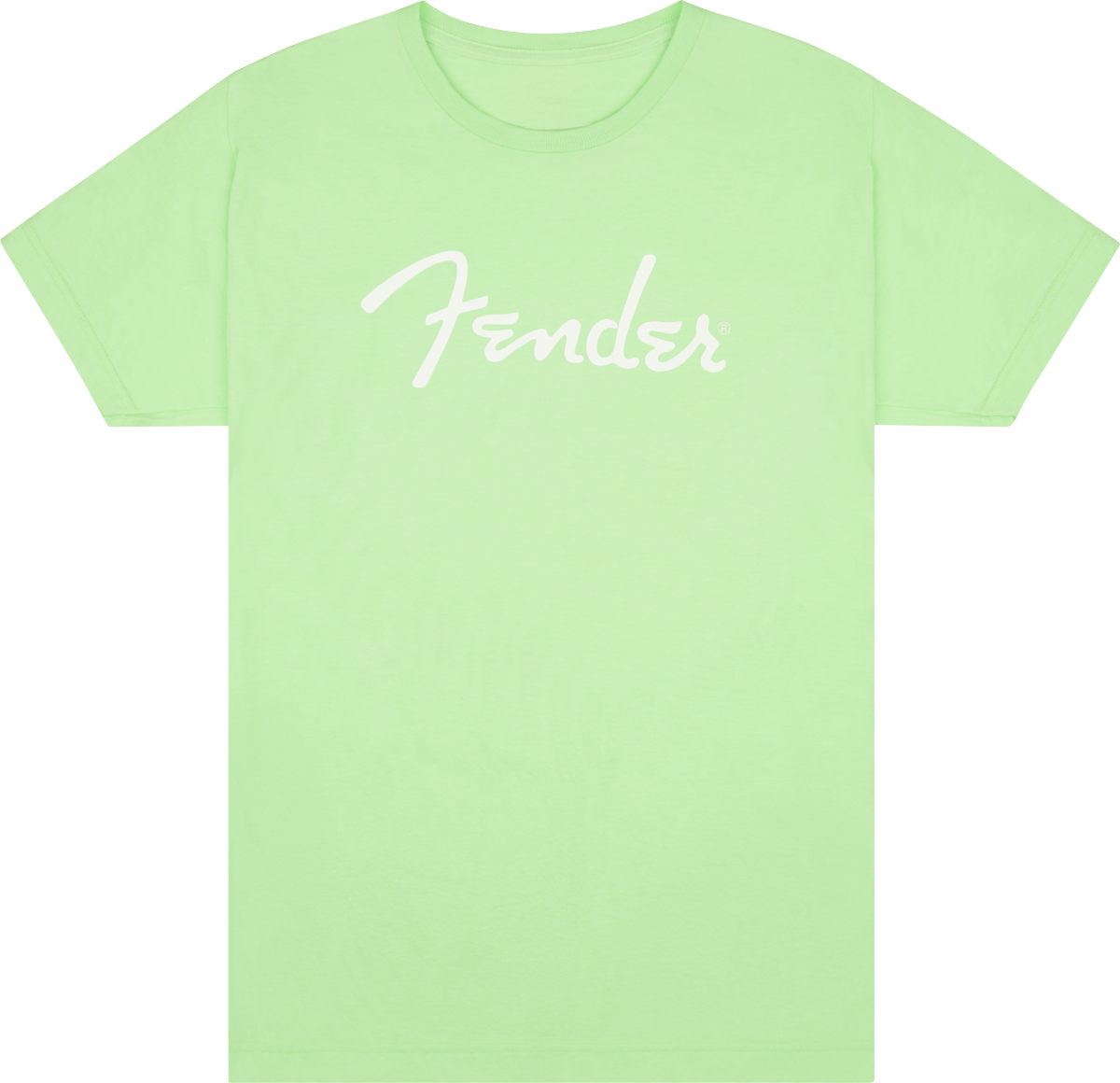 Fender® Spaghetti Logo T-Shirt, Surf Green, L