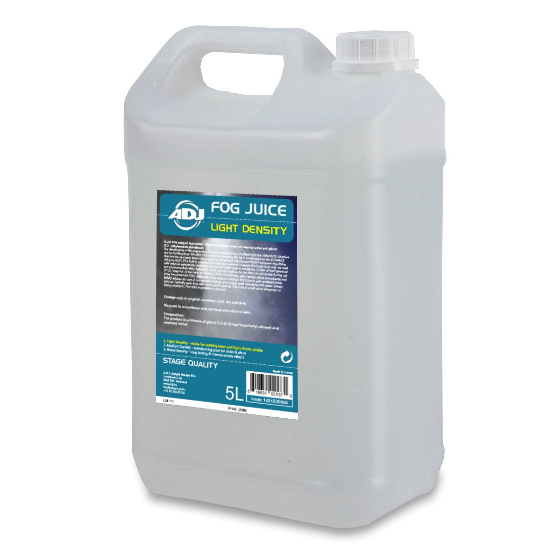 LIQUIDE ADJ Fog juice 1 light --- 5 Litres