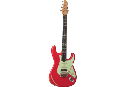 EKO - AIRE-RELIC-RED - Type Strat Aire Relic Fiesta Red