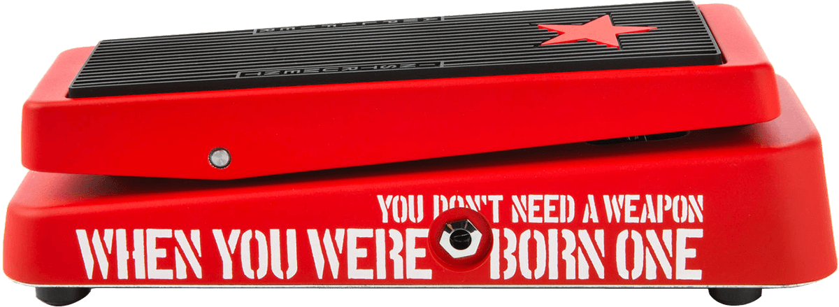 DUNLOP - TBM95 Signature - Tom Morello Cry Baby Wah Edition Limitée