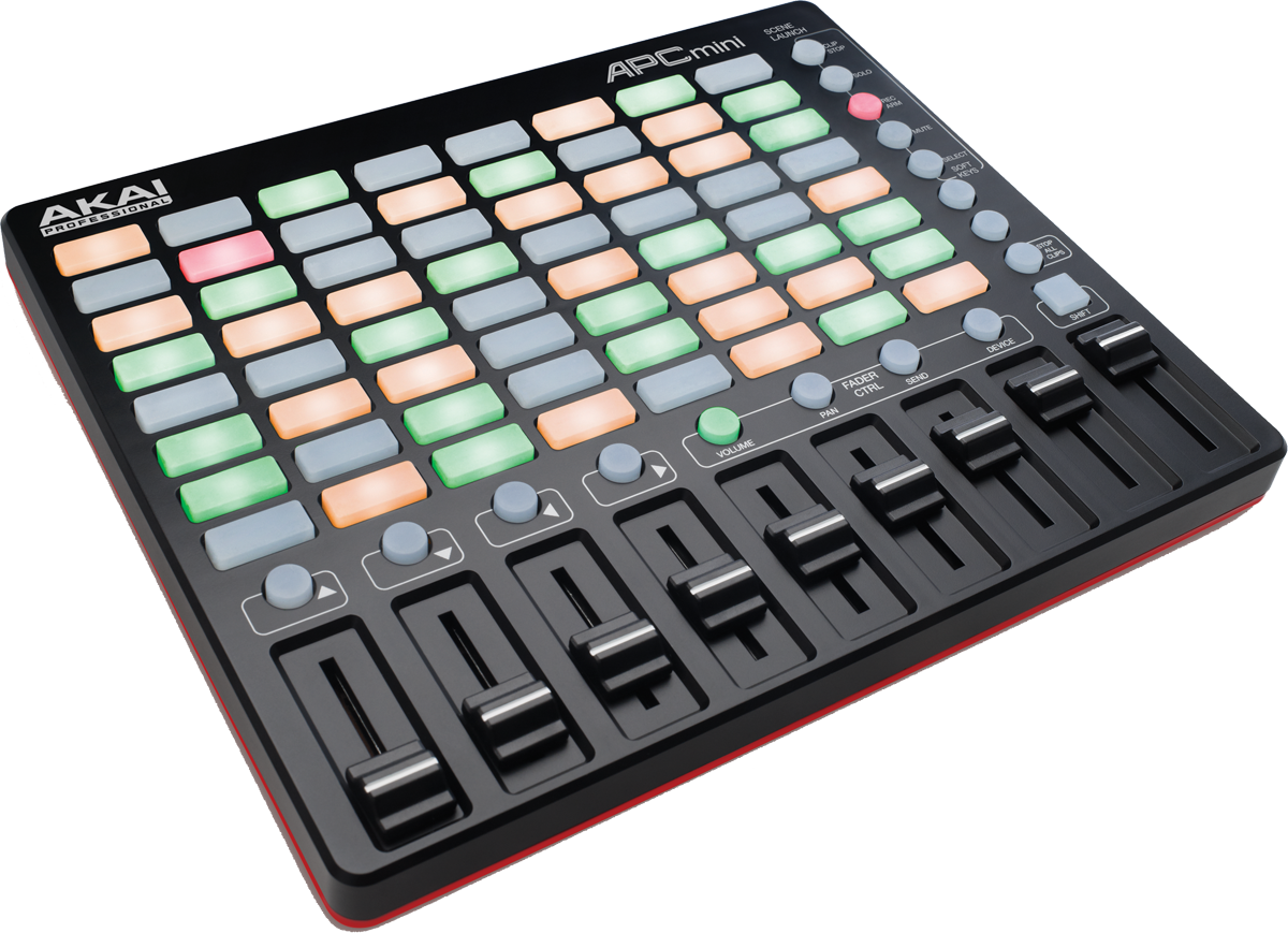 CONTROLEUR AKAI APC MINI 8 X 8 PADS 9 FADERS