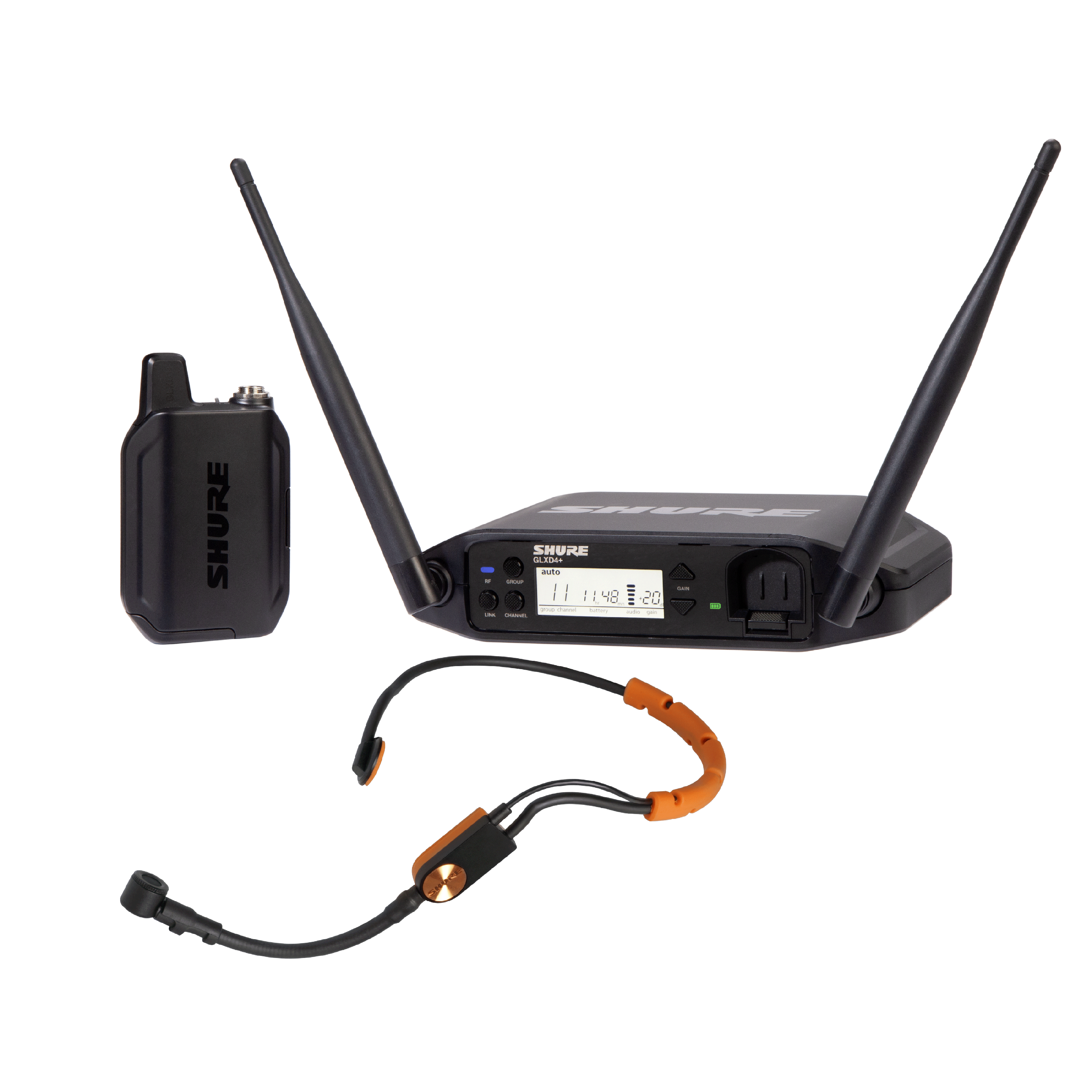 SYSTEME MIC SERRE TETE GLXD14+E Z4 SM31 FIT - SHURE
