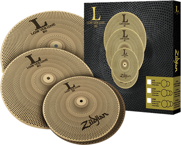 Cymbales Zildjian Pack low volume 14-16-18