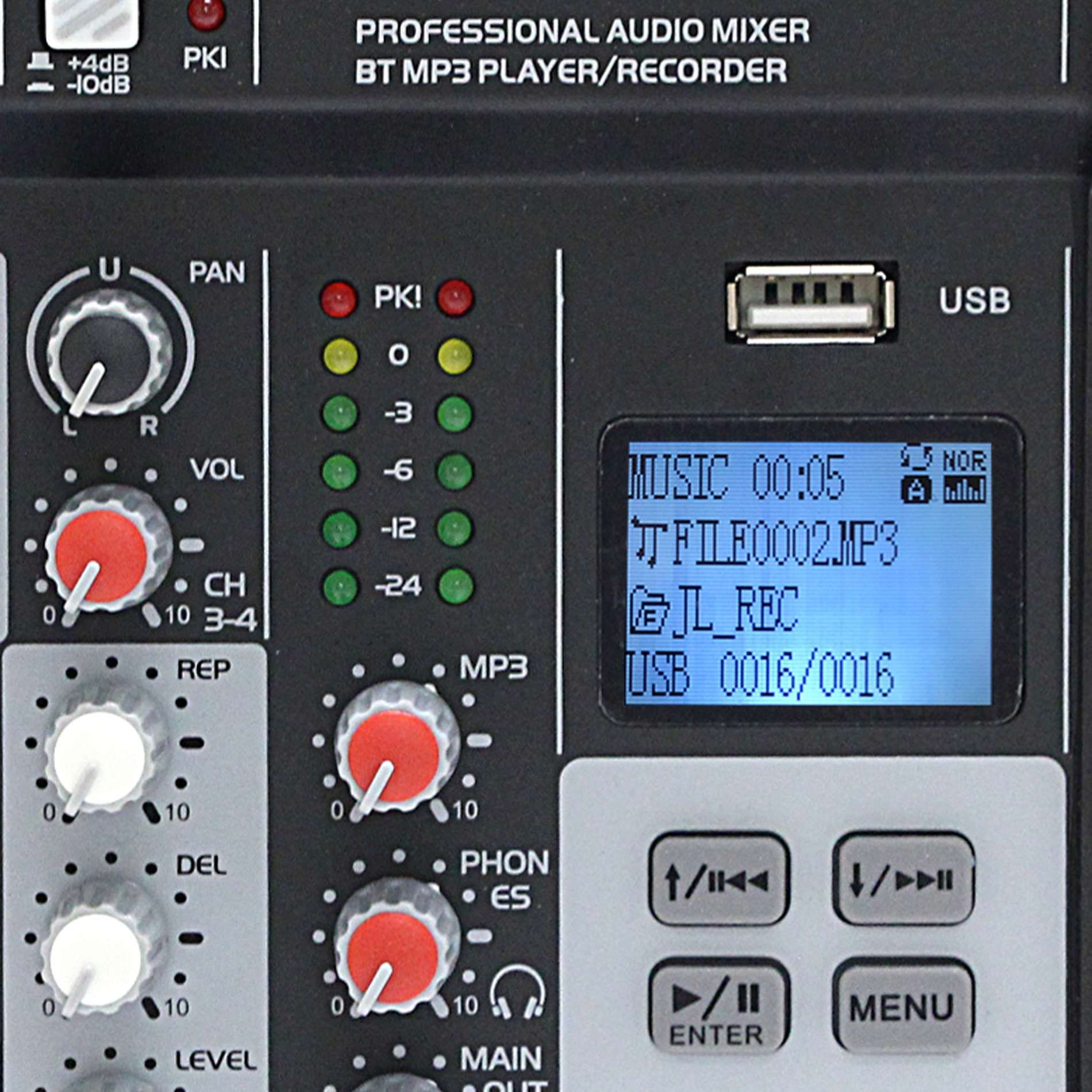 Table de mixage Definitve Audio  MX8 USB